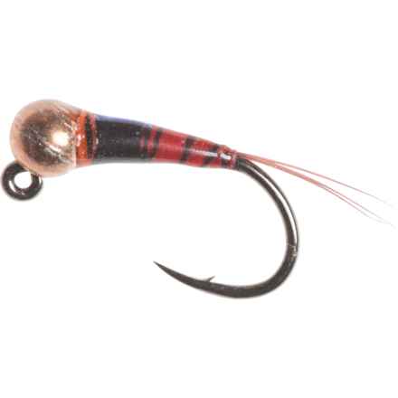 Montana Fly Company Jig Napoleon Nymph Fly - Dozen in Red
