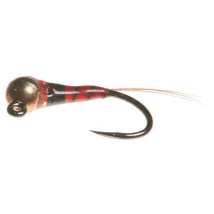 Montana Fly Company Jig Napoleon Nymph Fly - Dozen in Red