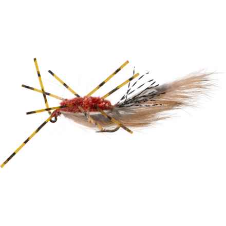 Montana Fly Company Jig Zirdle Bug Streamer - Dozen in Natural/Rust/Beige