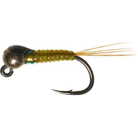 Montana Fly Company Juan’s Jiggidy Jedi Nymph Fly - Dozen in Olive