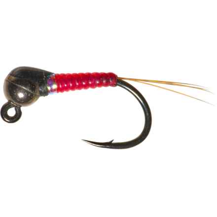 Montana Fly Company Juan’s Jiggidy Jedi Nymph Fly - Dozen in Red
