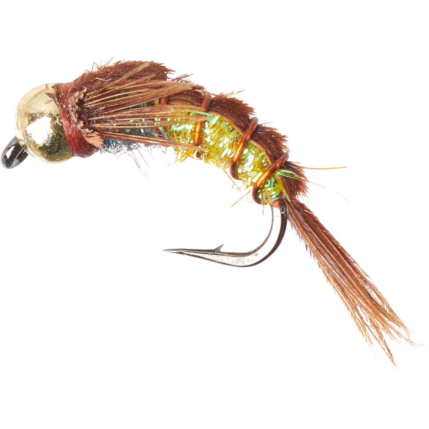 Montana Fly Company Kyle’s Bead Head Curved Superflash Pheasant Tail ...