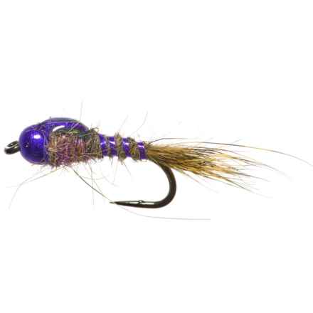 Montana Fly Company Lucent Hare’s Ear Nymph Fly - Dozen in Purple