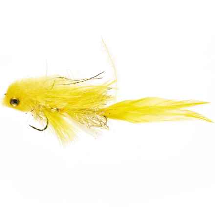 Montana Fly Company McClure’s Mini Kill Whitey Streamer - Half Dozen in Mottled Yellow