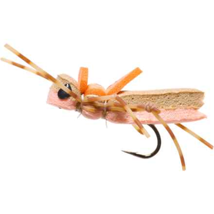 Montana Fly Company More-Or-Less Hopper Dry Fly - Dozen in Peach