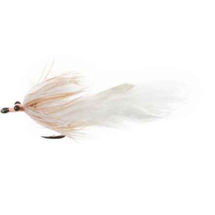 Montana Fly Company Morrill’s Lay Up Saltwater Fly - Half Dozen in Cream/White