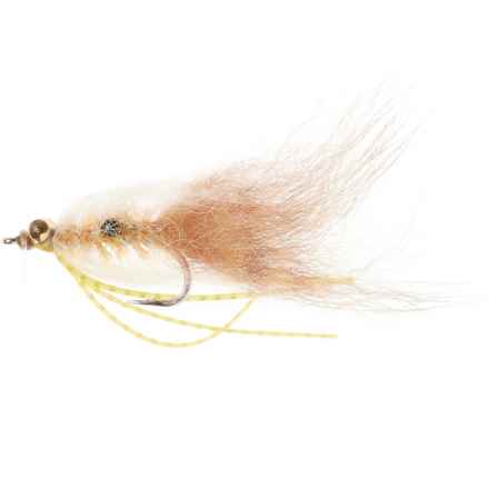 Montana Fly Company Morrill’s Shaggy Shrimp Saltwater Fly - Half Dozen in Tan