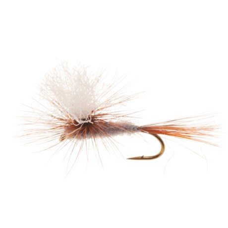 Montana Fly Company Parachute Adam's Dry Fly (Poly Yarn Post) - Dozen in Grey