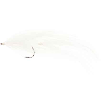 Montana Fly Company Popovic’s Bucktail Deceiver Saltwater Fly - Half Dozen in White