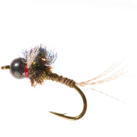 Montana Fly Company Quill Body Angel Case Nymph Fly - Dozen in Peacock