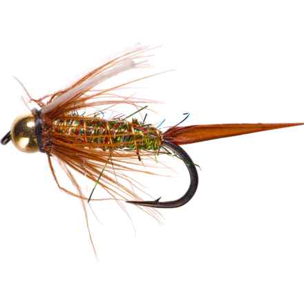 Montana Fly Company Rainbow Prince Nymph Fly - Dozen in Rainbow