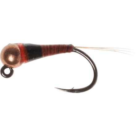 Montana Fly Company Spanish Bullet Nymph Fly - Dozen in Brown Quill/Hot Collar