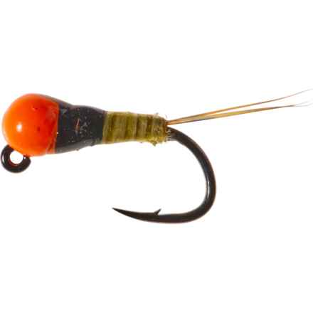 Montana Fly Company Spanish Bullet Nymph Fly - Dozen in Olive Dun Hot Bead