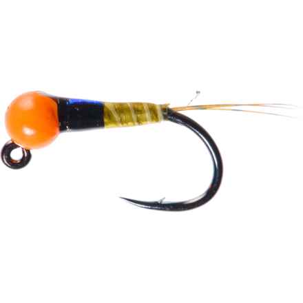 Montana Fly Company Spanish Bullet Nymph Fly - Dozen in Olive Dun Hot Bead