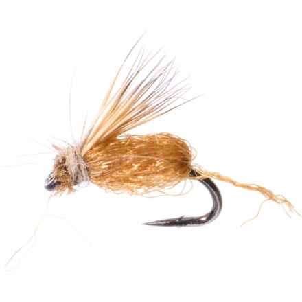 Montana Fly Company Sparkle Caddis Pupa Dry Fly - Dozen in Tan