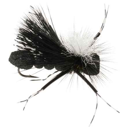 Montana Fly Company Swisher’s Foam PMX Dry Fly - Dozen in Black