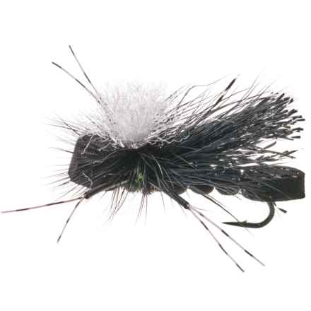 Montana Fly Company Swisher’s Foam PMX Dry Fly - Dozen in Black