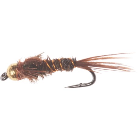 Montana Fly Company Tungsten Bead Head Pheasant Tail Nymph Fly - Dozen ...