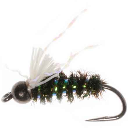 Montana Fly Company Tungsten Frenchdipity Dry Fly - Dozen in Peacock