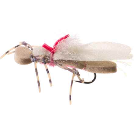 Montana Fly Company Water Walker Dry Fly - Dozen in Light Tan/Uv Pink