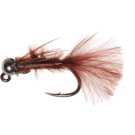 Montana Fly Company Yewchuck’s Jig Iso Nymph Fly - Dozen in Brown