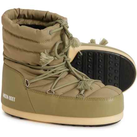 MOON BOOTS EVX Light Nylon Boots (For Women) in Khaki