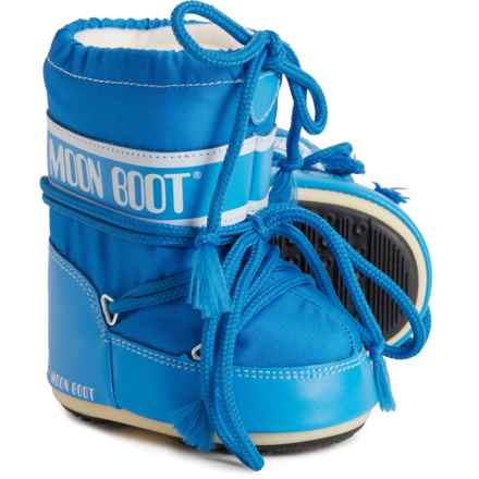 MOON BOOTS Girls Icon Mini Boots in 069-Azure