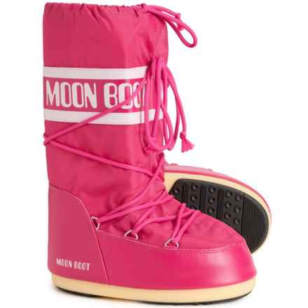 MOON BOOTS Icon Boots (For Women) in 062-Bougainvillea