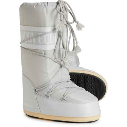 MOON BOOTS Icon Boots (For Women) in 086-Glacier Grey