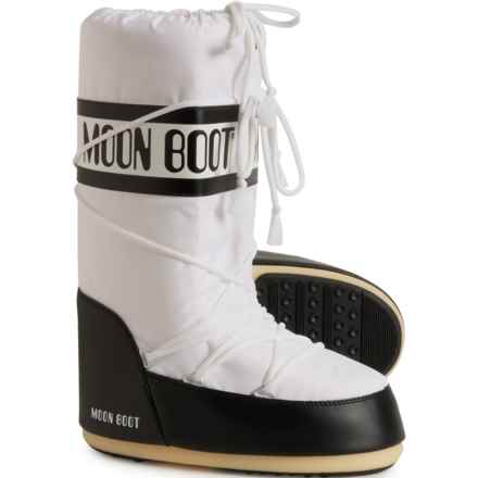 MOON BOOTS Icon Boots (For Women) in Black/White