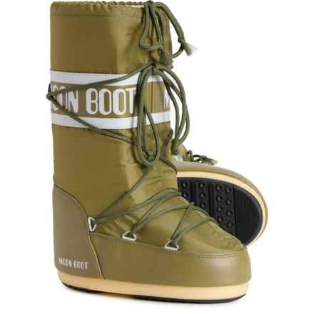 MOON BOOTS Icon Boots (For Women) in M006-Khaki