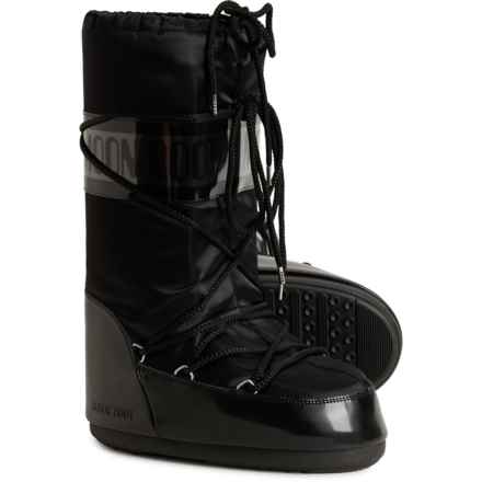 MOON BOOTS Icon Glance Boots (For Women) in Black