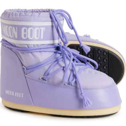 MOON BOOTS Icon Low Nylon Boots (For Women) in Lilac
