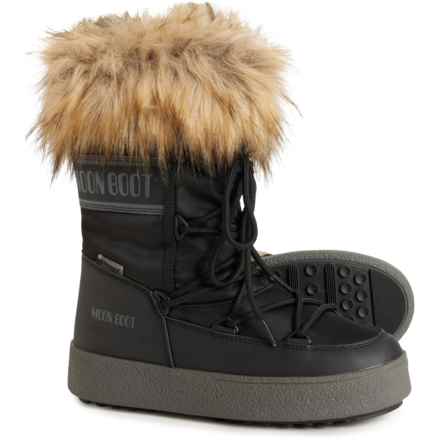 MOON BOOTS Ltrack Monaco Low Boots - Waterproof (For Women) in 001-Black