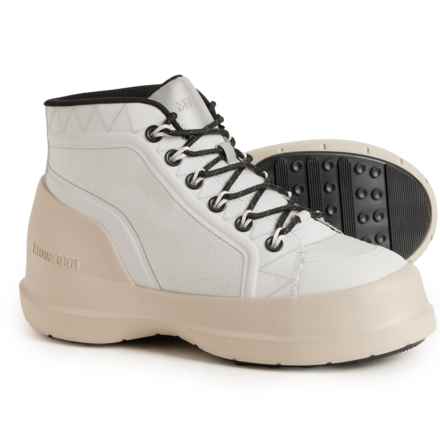 MOON BOOTS Luna Trek Mid Boots (For Women) in Glacier Grey