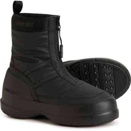 MOON BOOTS Luna Zip Boots (For Women) in Black