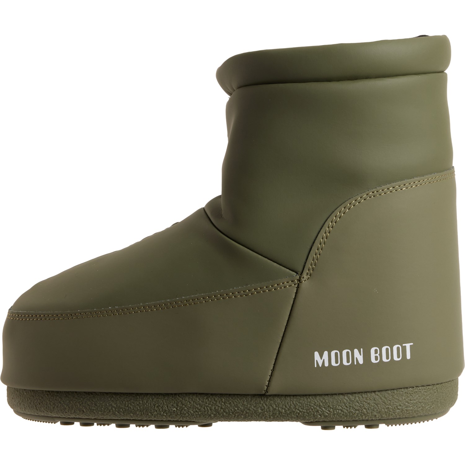 (取寄) レディース メイド イン ヨーロッパ アイコン ロウ ノー レース ラバー ブーツ MOON BOOTS women Made in Europe Icon Low No Lace Rubber Boots (For Women)  002-Khaki MOON BOOTS Made in Europe Icon Low No Lace Rubber Boots (For Women