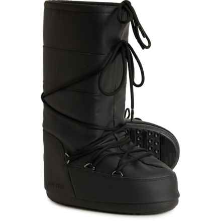 MOON BOOTS Made in Europe Icon Rubber Boots (For Women) in 001-Black