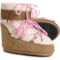 MOON BOOTS Made in Europe X Guest in Residence Icon Low Boots - Suede (For Women) in Honey/White Sand