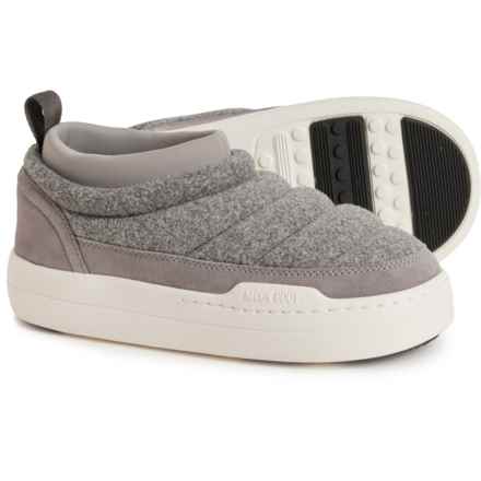 MOON BOOTS Park Soft Felt Sneakers (For Women) in Grey