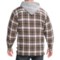 149RV_2 Moose Creek Dakota Flannel Shirt Jacket - Hooded (For Men)