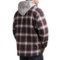 149RV_4 Moose Creek Dakota Flannel Shirt Jacket - Hooded (For Men)