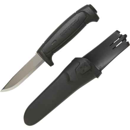 Morakniv Basic 511 Carbon Steel Fixed-Blade Knife in Black