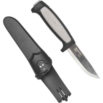 Morakniv Pro Robust C Fixed Blade Knife in Black/Silver