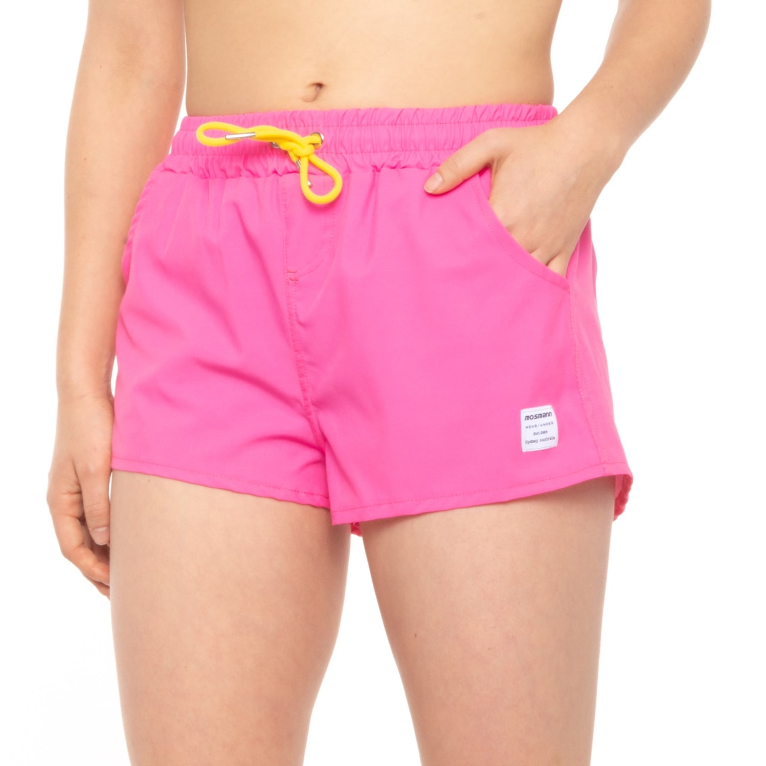 Mosmann Flamingo Swim Shorts (For Women 