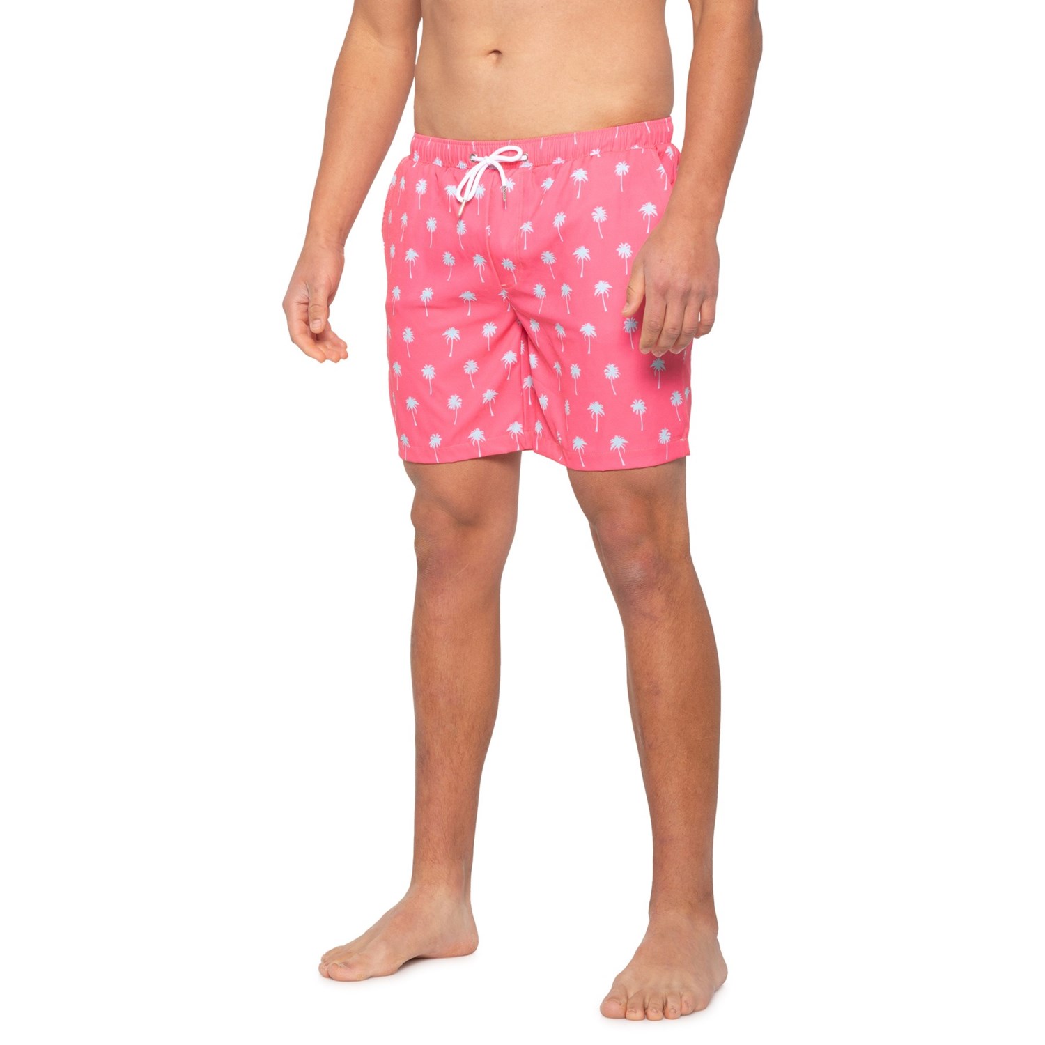 bright swim shorts