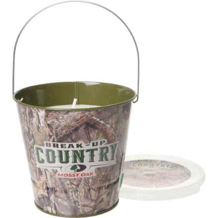 Mossy Oak 16 oz. Break-Up Country Citronella Bucket Candle in Multi