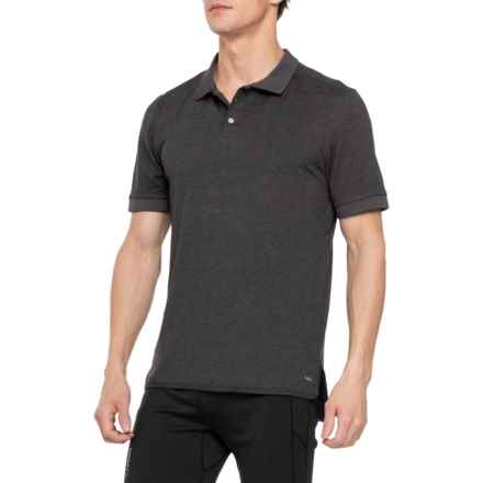 MOTION Adventure Polo Shirt - Short Sleeve in Black Onyx