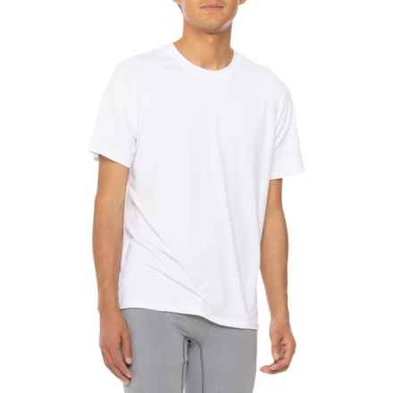 MOTION Cloud Plus Raglan Core Crew Neck T-Shirt - Short Sleeve in White