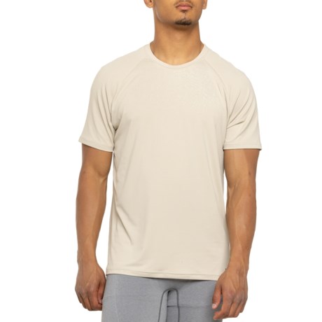 MOTION Crew Neck T-Shirt - Short Sleeve in Stone